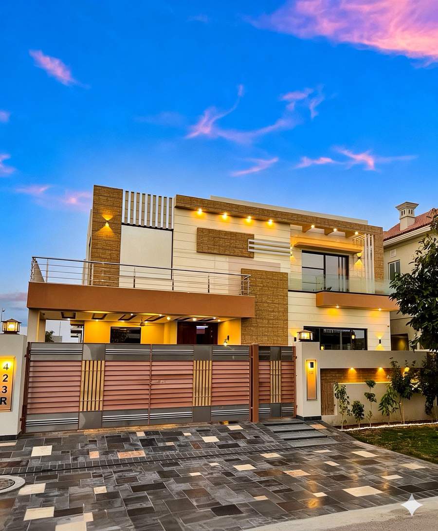 1 Kanal luxury home completed in DHA Phase 7 Lahore — 423-R