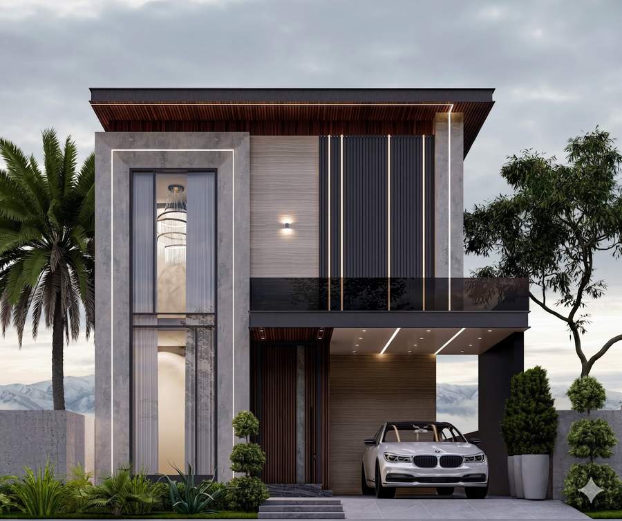 10 Marla house under construction in DHA Phase 7 Lahore — 3714-Y